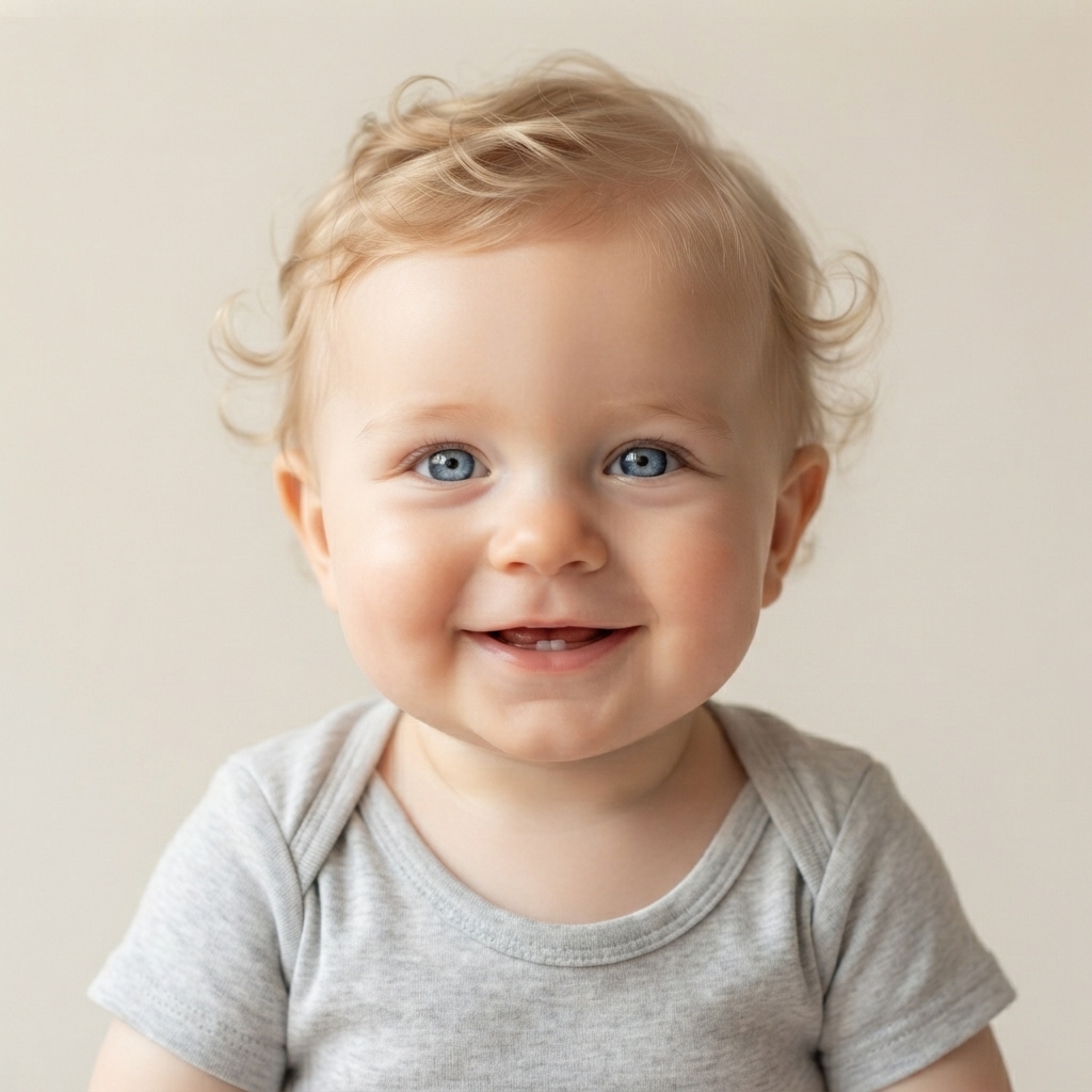 Generated 6 months baby photo (example 2)